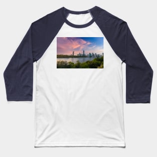 Brisbane cityscape Baseball T-Shirt